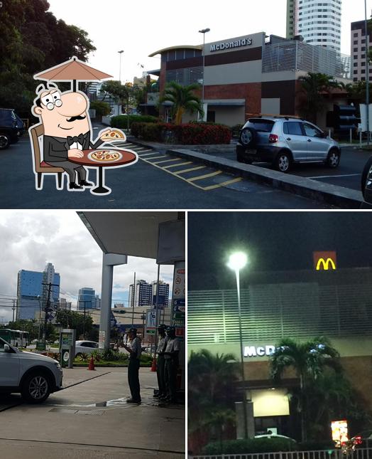 O exterior do McDonald's - ACM