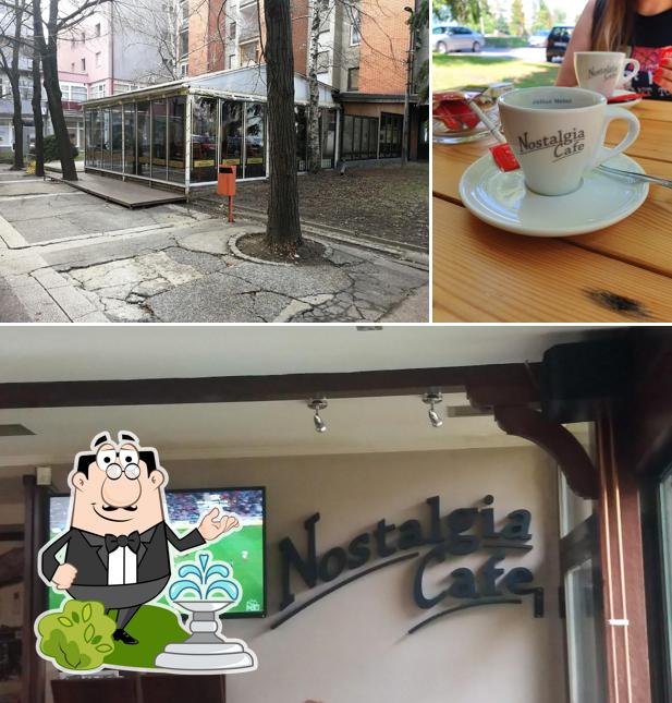 Guarda la foto che raffigura la esterno e bevanda di Caffe Bar Nostalgija