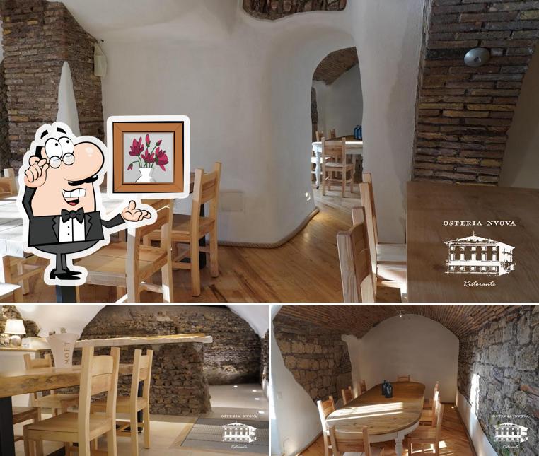 Dai un'occhiata agli interni di Osteria Nuova