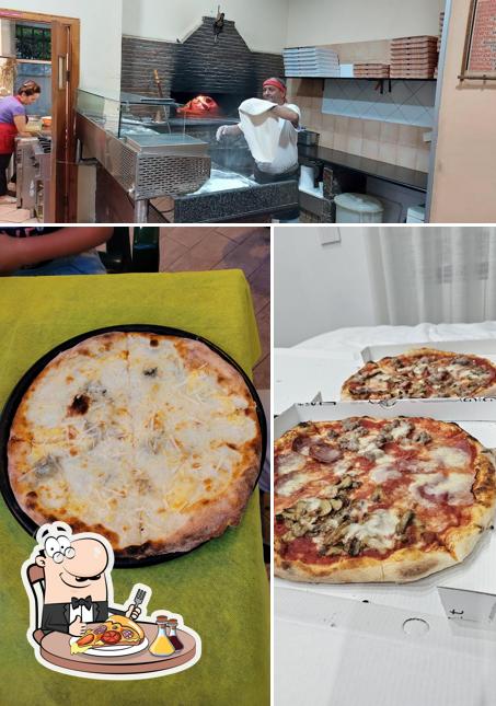 Scegli tra le molte varianti di pizza