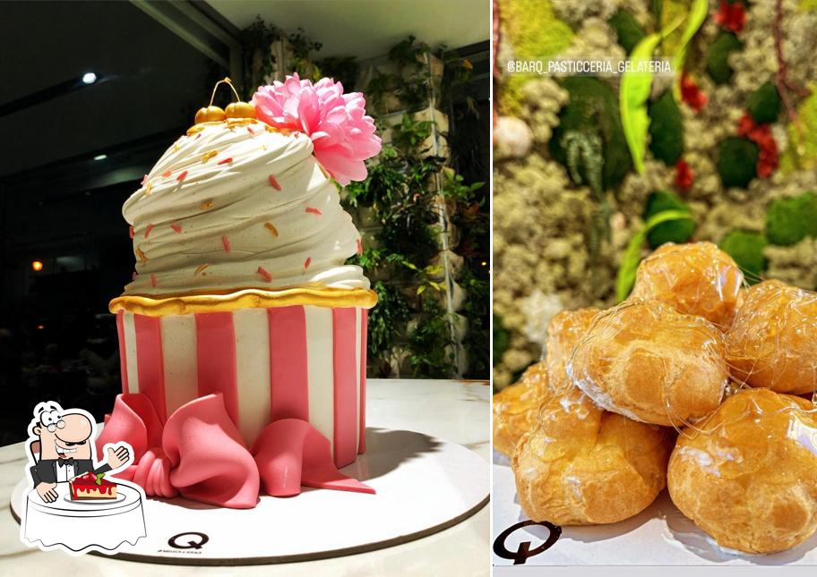 Bar Q - Pasticceria, gelateria, caffetteria serve un'ampia varietà di dessert