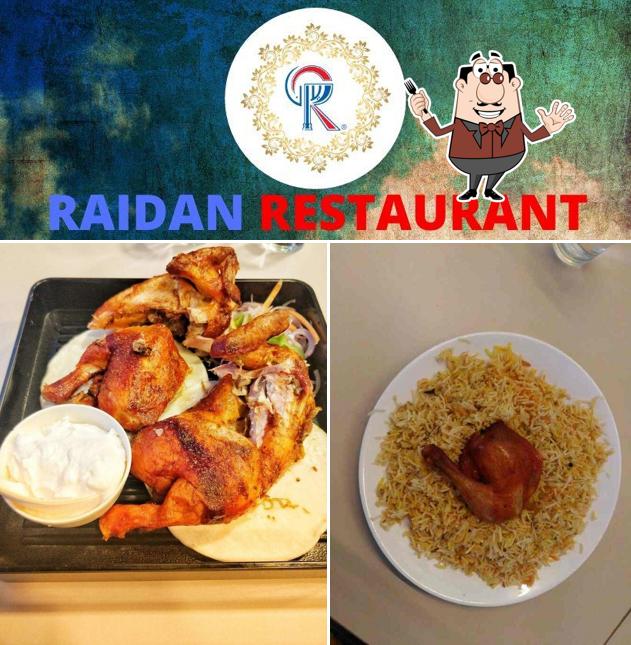Food at Raidan Restaurant