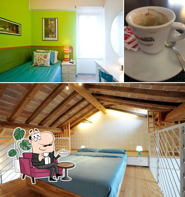 Questa è la immagine che mostra la interni e bevanda di Albergo Ristorante Corsini