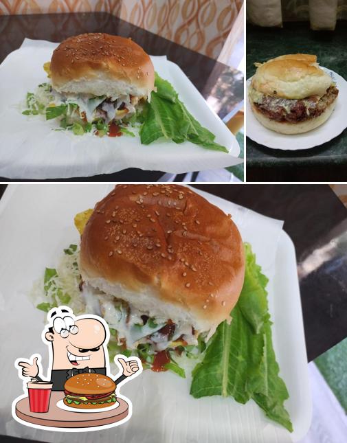 Try out a burger at B-Buzz Shawarma