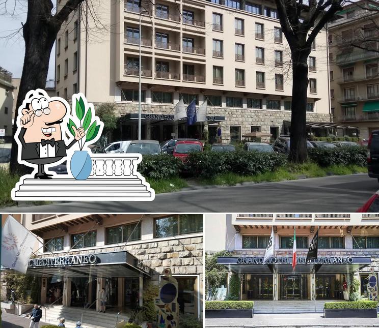 Puoi goderti l'aria fresca dal dehors di FH55 Grand Hotel Mediterraneo