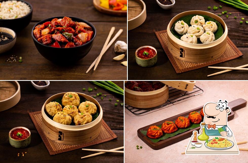 Dumplings at Hello Panda-Chinese Kitchen Manikonda