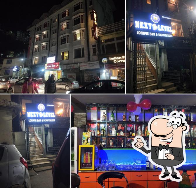 The exterior of NEXT LEVEL CLUB CAFE LOUNGE BAR AND DISCOTHIQUE- Bar/Disco/Club/Cafe in Shimla