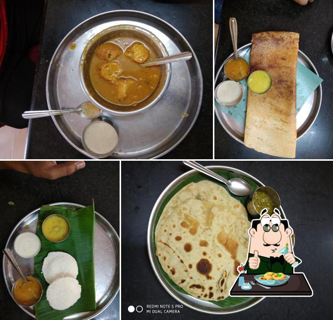 Food at New Bharat Cafe