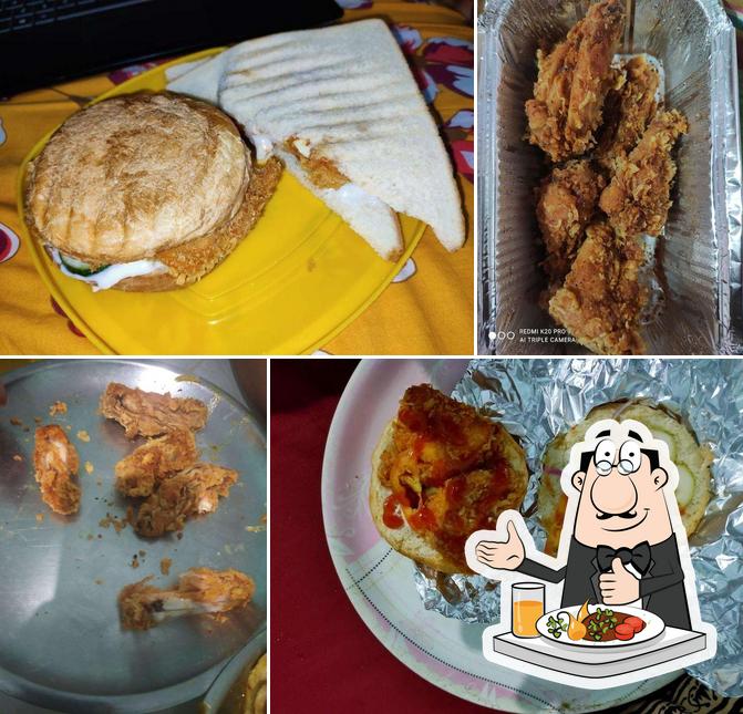 Food at Odisha Fried Chicken