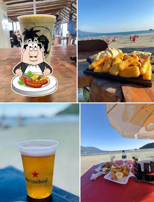Meals at Quiosque Almirante praia de Barequeçaba - São Sebastião