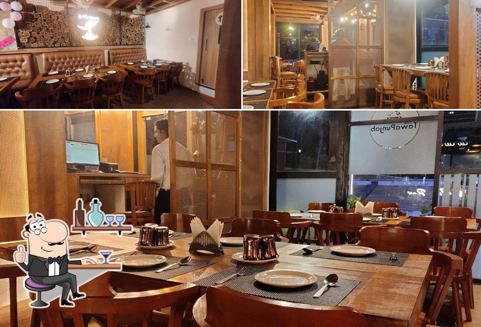 The interior of The Tawa Punjab