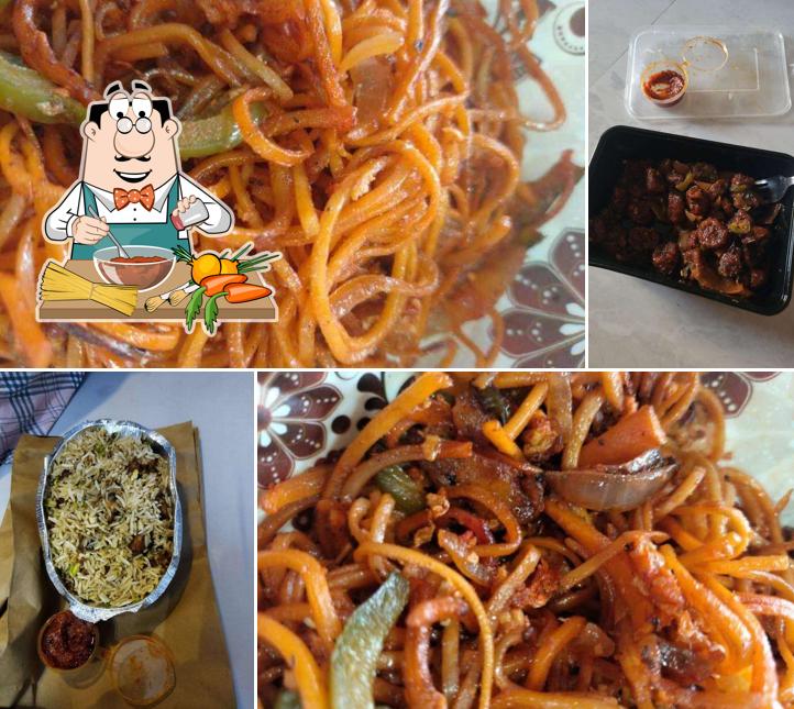 Spaghetti bolognese at Wok Eat
