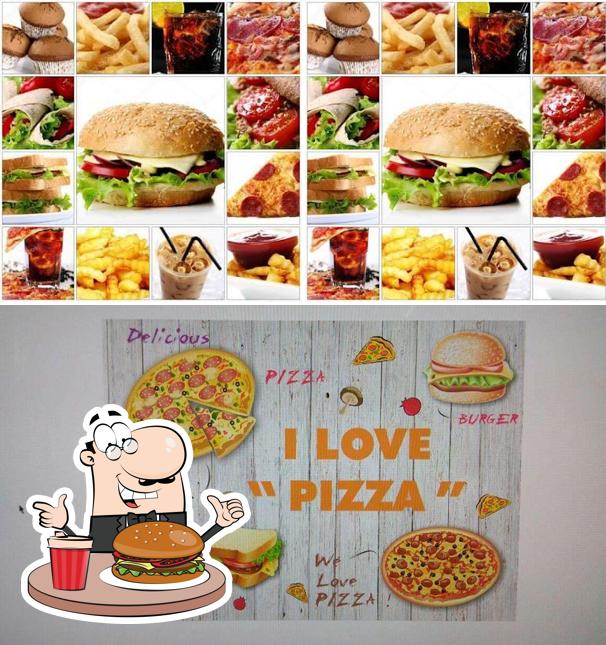Order a burger at Yummy Pizza Wala