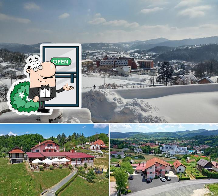 Gli esterni di Vila Toplissa