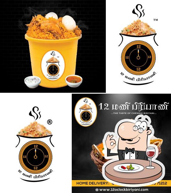 Food at 12’o Clock Biriyani
