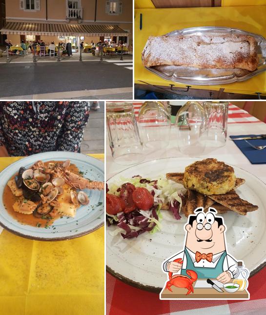 Degusta i sapori della cucina di mare a Trattoria Ai 2 Leoni