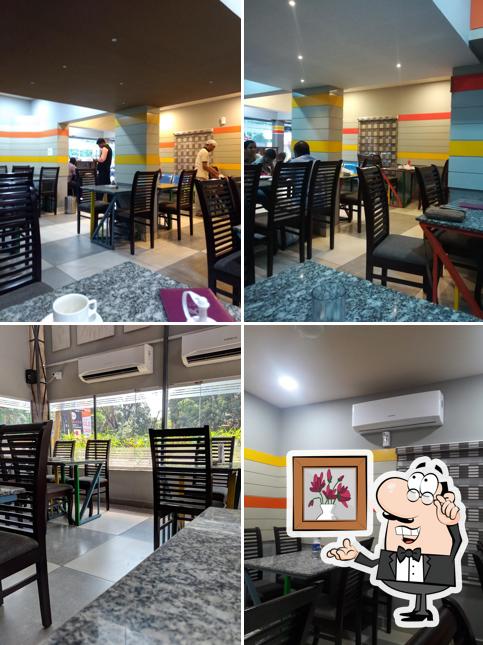 The interior of Aramana Restaurant