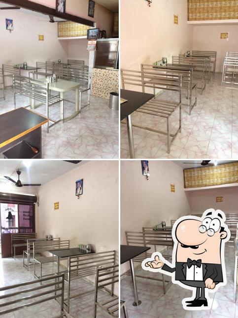 The interior of Bapa Sitaram Restaurant
