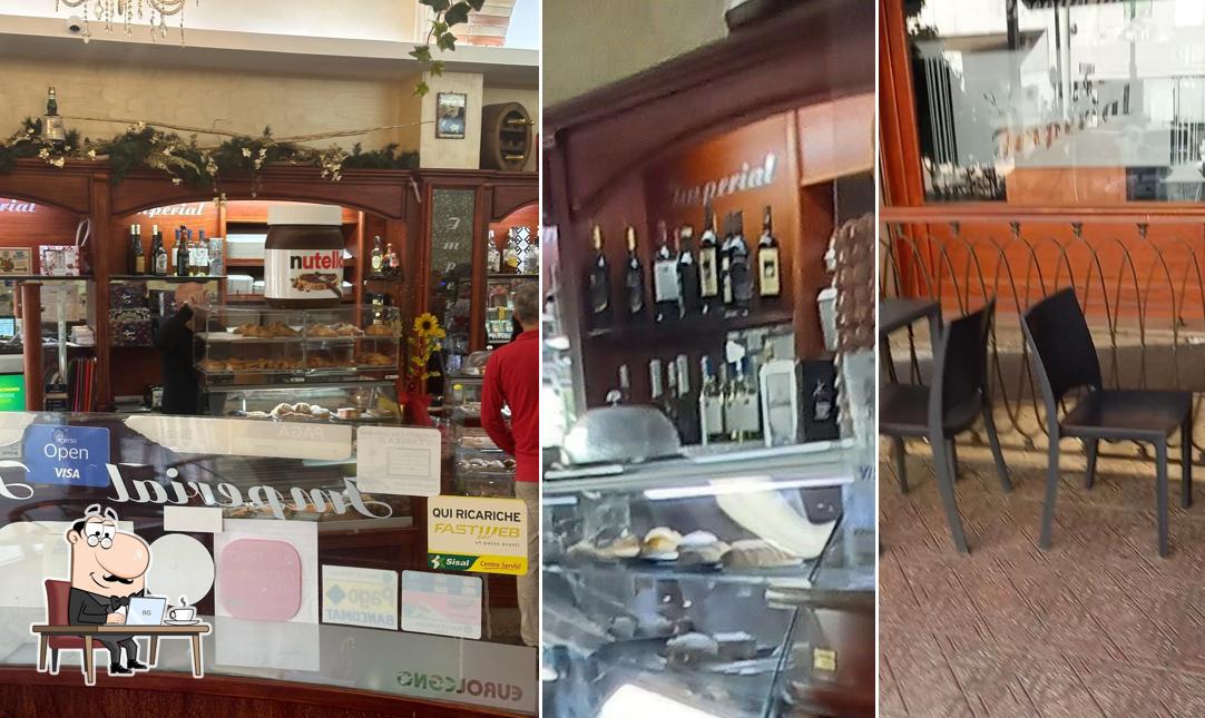 Siediti a un tavolo di Cafe' Imperial