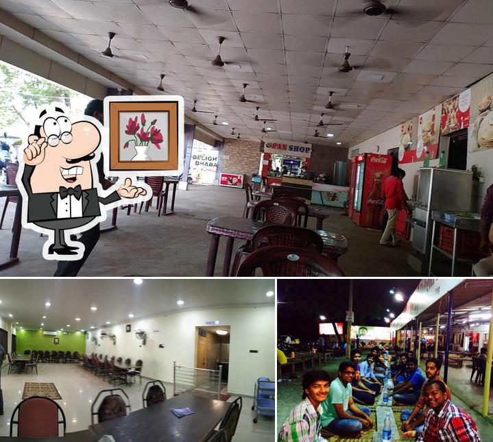 Check out how Delight Dhaba looks inside