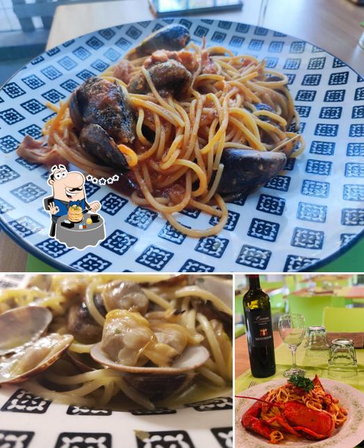 Spaghetti al Ristorante La Pergola