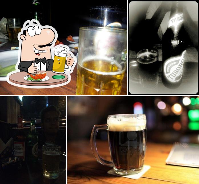 Take a look at the selection of beers