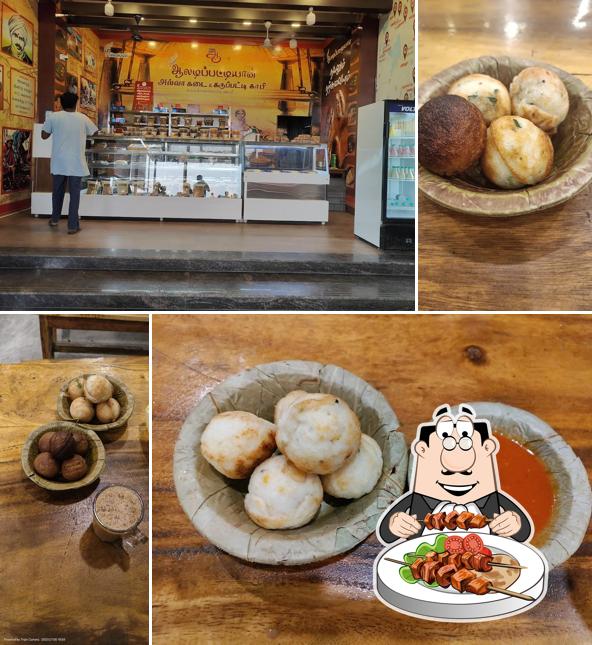 Meals at Aladipattiyan Karupatti Coffee - Tambaram Corporation