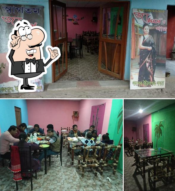 The interior of Jakoi, A Family Restaurant