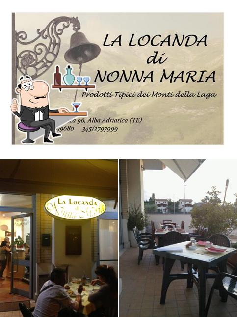 Gli interni di la locanda di nonna maria
