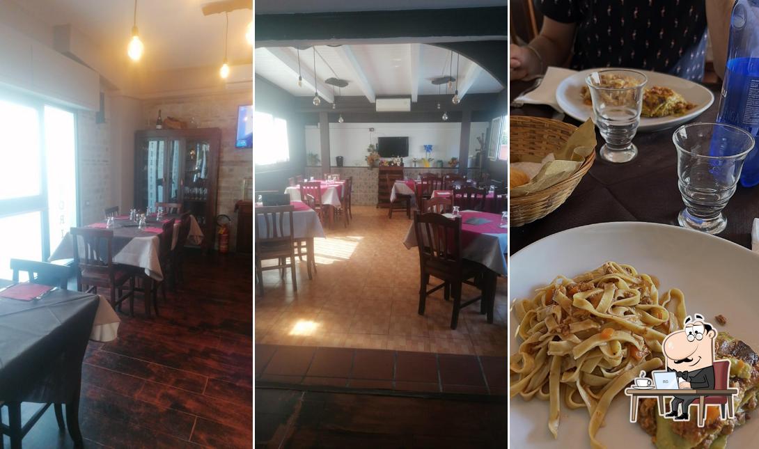 Gli interni di RE MIDA trattoria Pizzeria