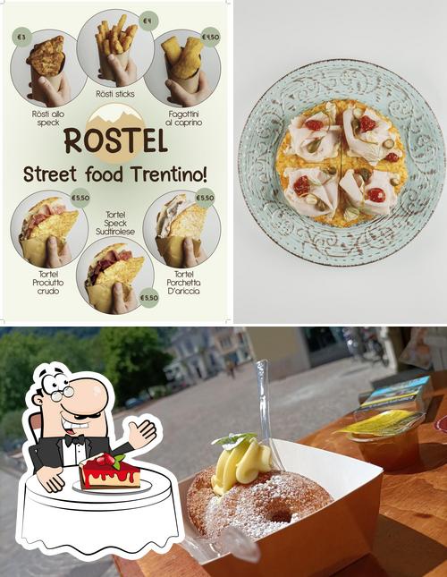 ROSTEL offre un'ampia varietà di dessert