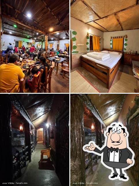 The interior of Ram Shyam Village Resort