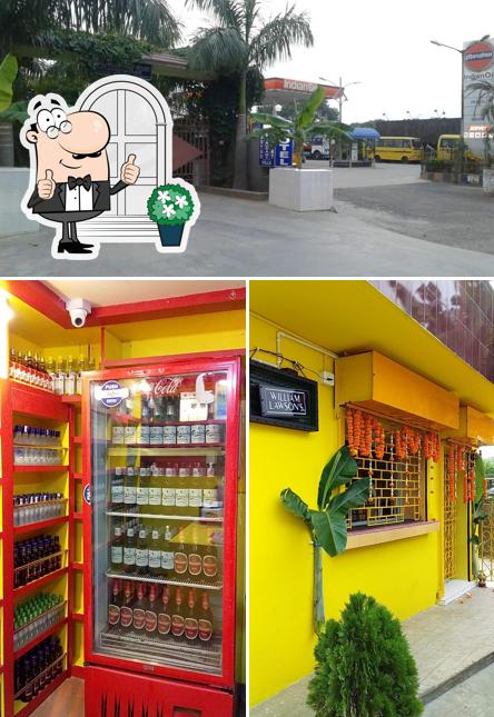 The exterior of Uddyag Foreign Liquor Off Shop