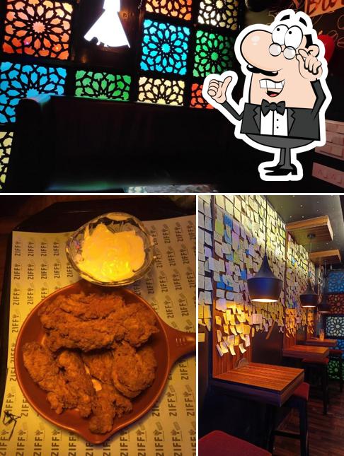 The interior of Ziffy Cafe