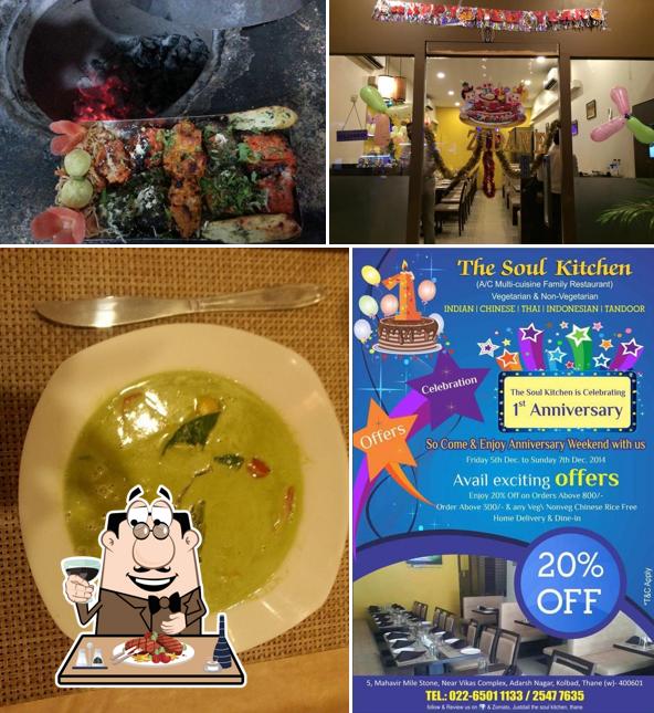 Try out meat meals at The Soul Kitchen