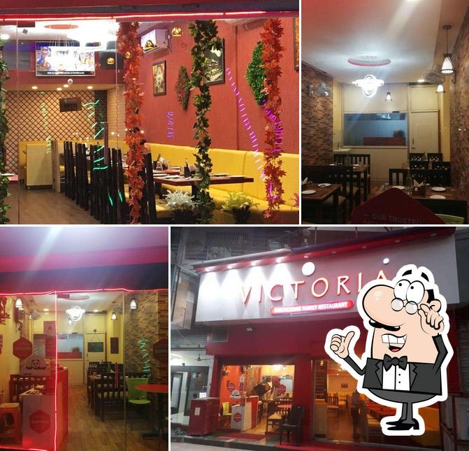 The interior of Victoria Restaurant kharghar