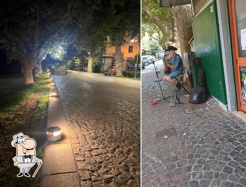 Puoi goderti l'aria fresca dal dehors di Voglia Di Pizza Trevignano Romano