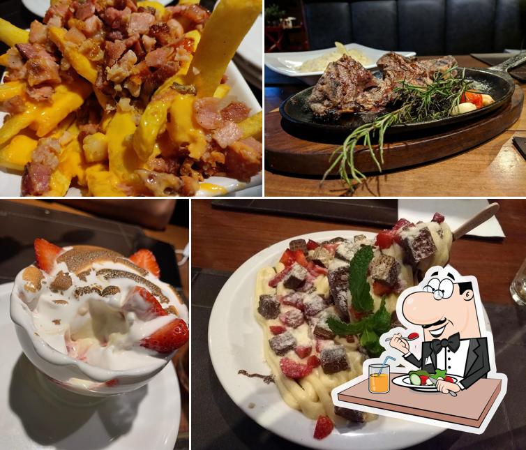 Platos en Lifebox Burger - Águas Claras