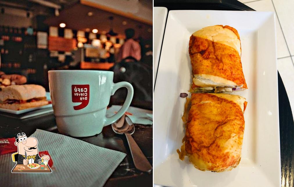 Food at Café Coffee Day