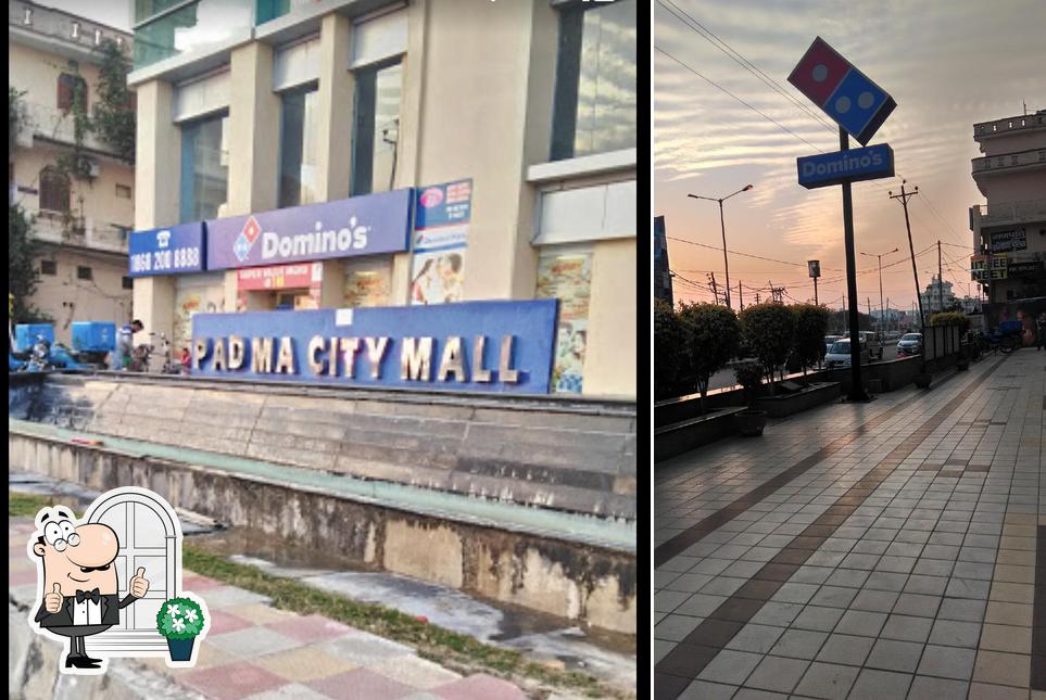 The exterior of Domino's Pizza Padma City Mall, Kaithal