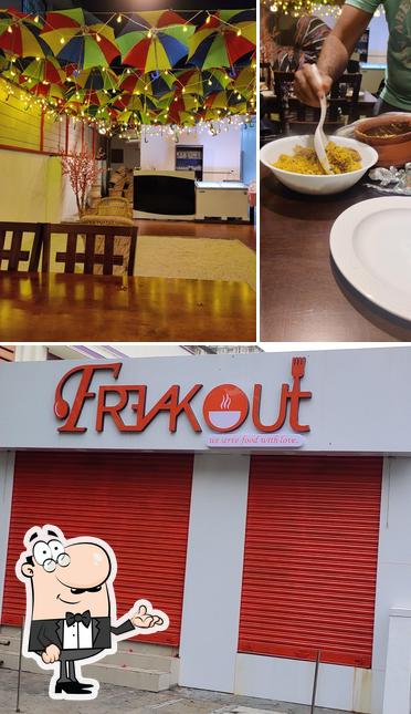 The interior of FreakOut Restaurant & Snooker Parlour
