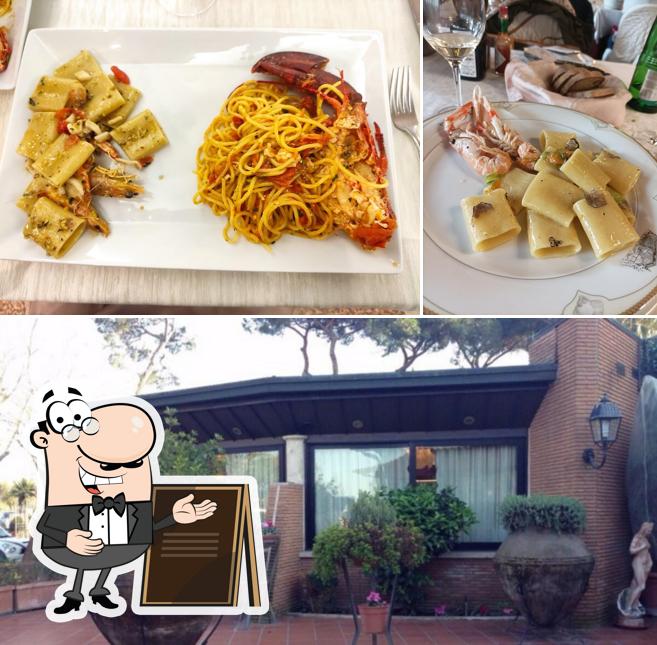 L'area esterna è una caratteristica importante di Ristorante La Cascina