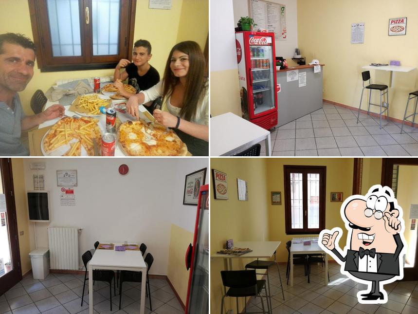 Gli interni di L'italiana Pizzeria
