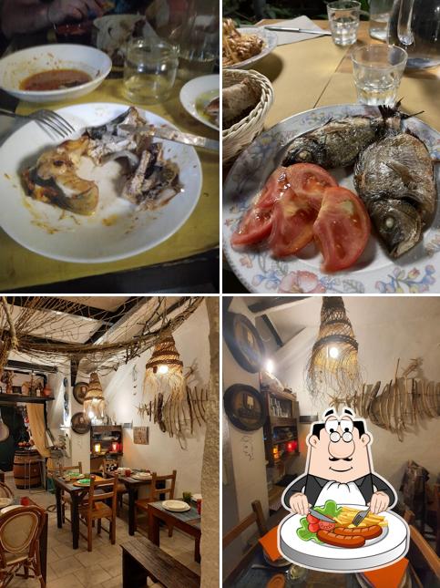 La foto della cibo e interni di Osteria Al Vicolo