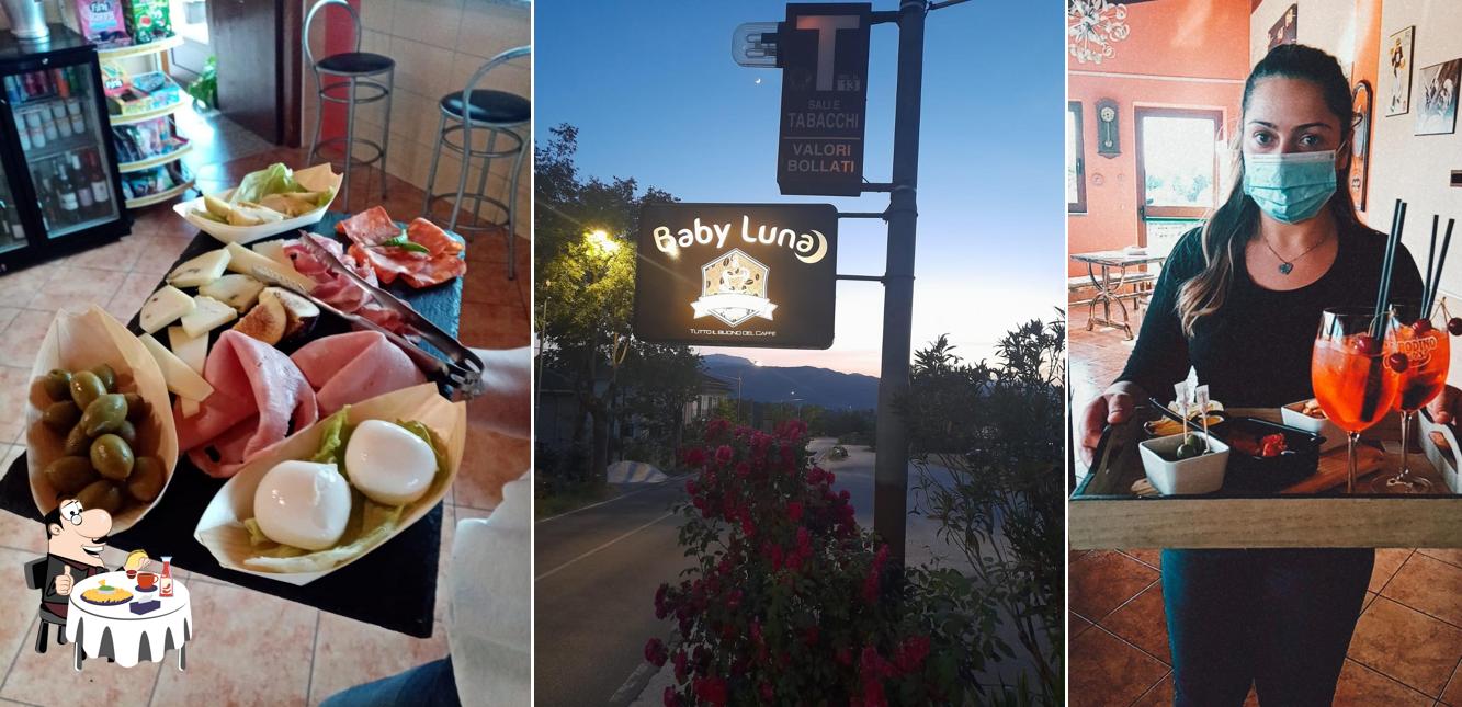 Piatto di formaggi al Bar Baby Luna