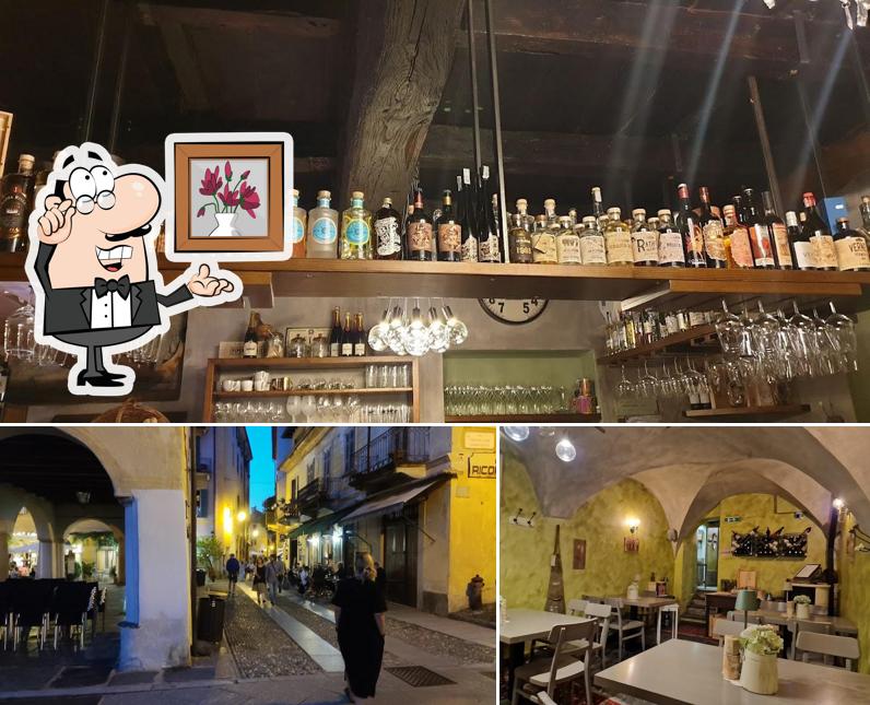Gli interni di Pan&Vino- Enogastronomia