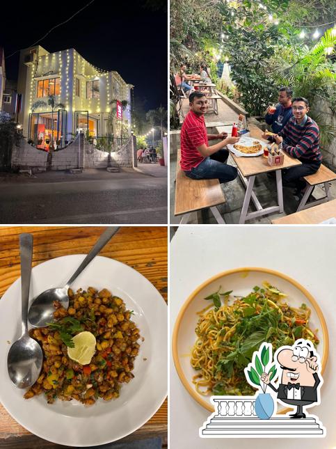 The exterior of 90 Degree - The Fusion Cafe, Jamnagar
