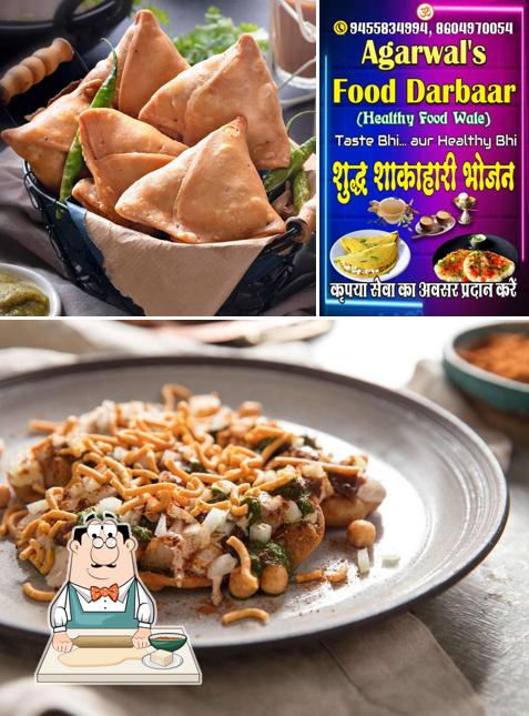 Samosa at Agarwal's Food Darbaar