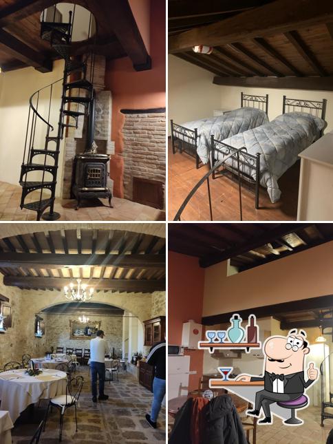 Gli interni di Agriturismo I Pietrini Ristorante Pizzeria