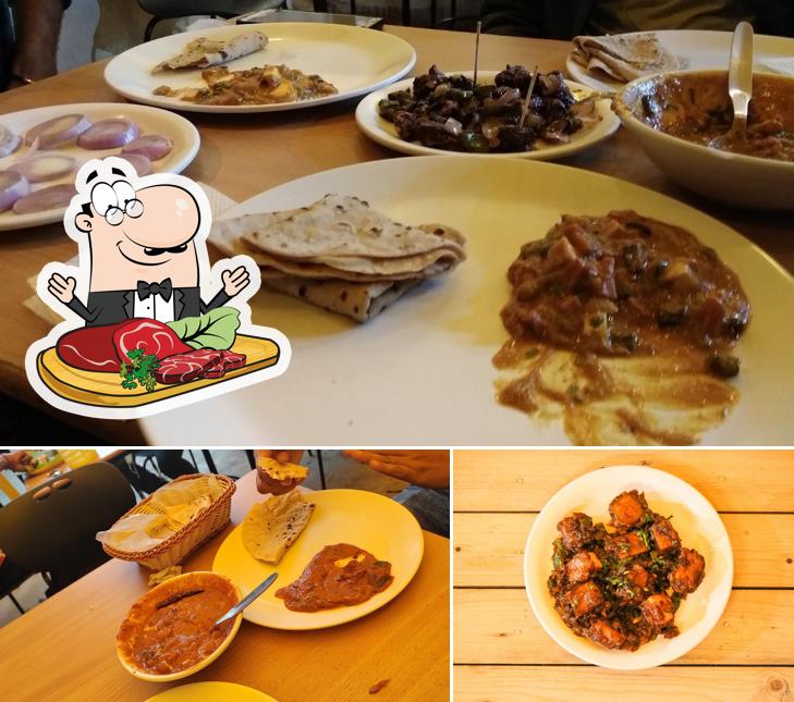 Order meat meals at Babaji Bites
